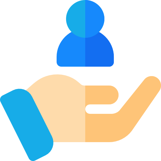 Volunteer communications service icon